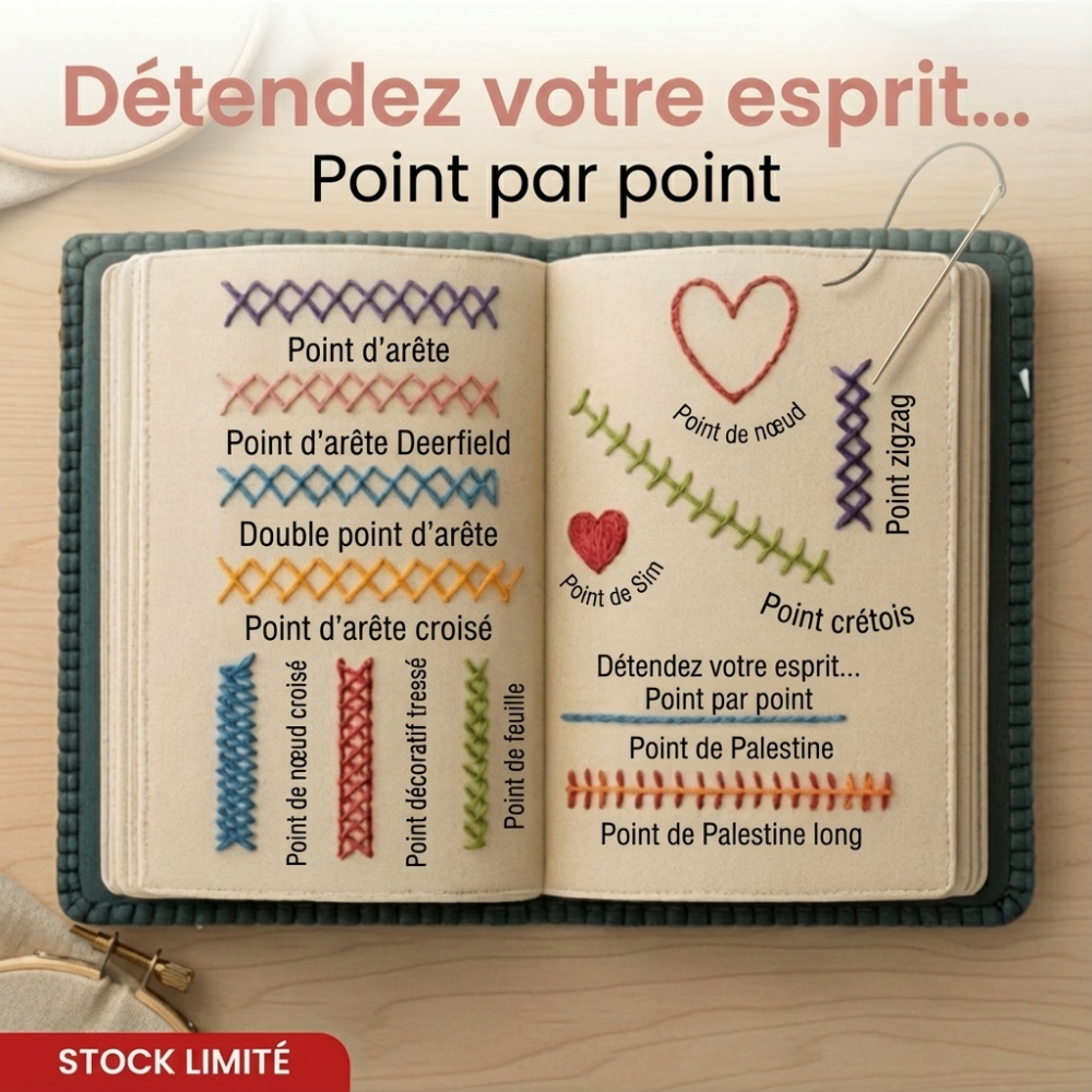 Broderie facile – Le livre Montelia