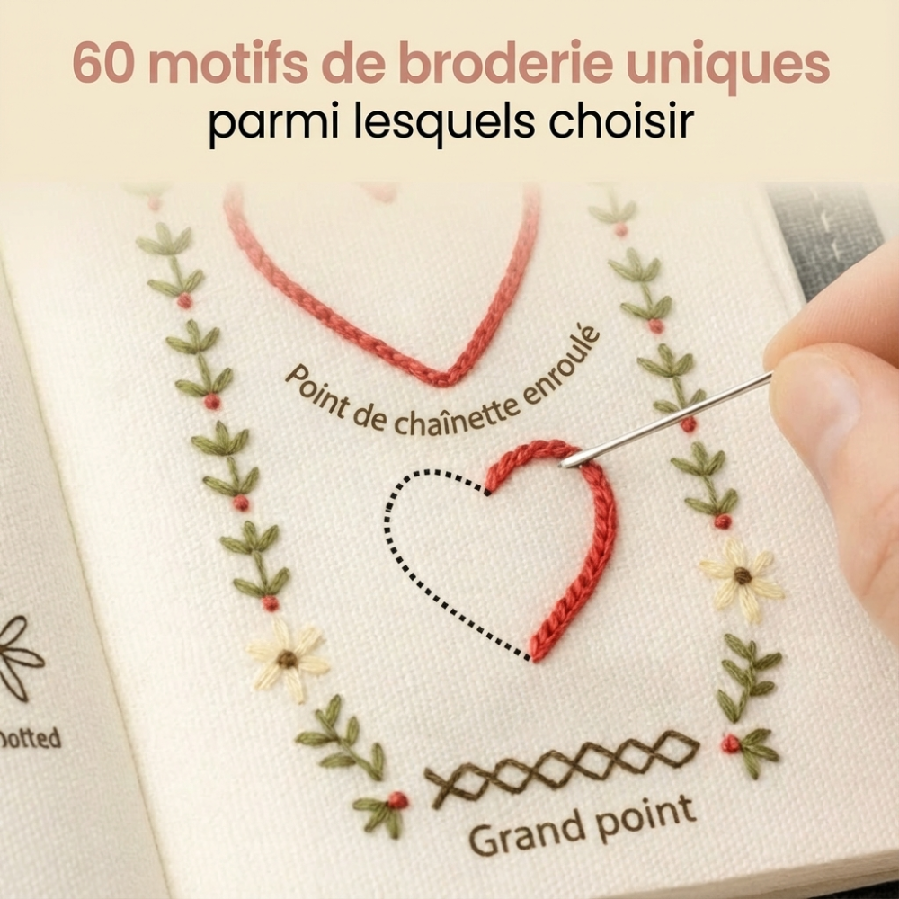 Broderie facile – Le livre Montelia