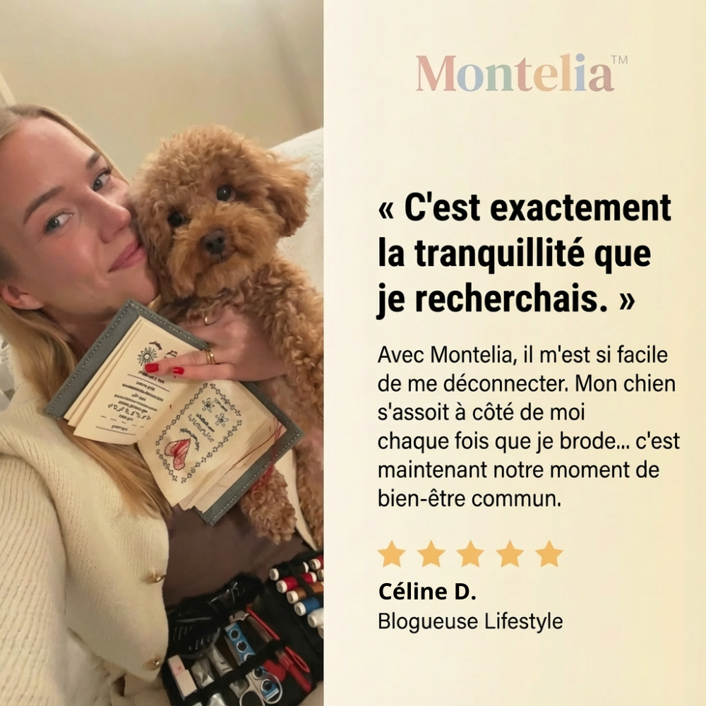 Broderie facile – Le livre Montelia