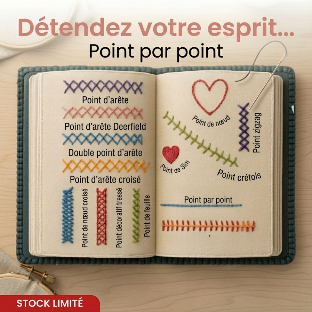 Broderie facile – Le livre Montelia